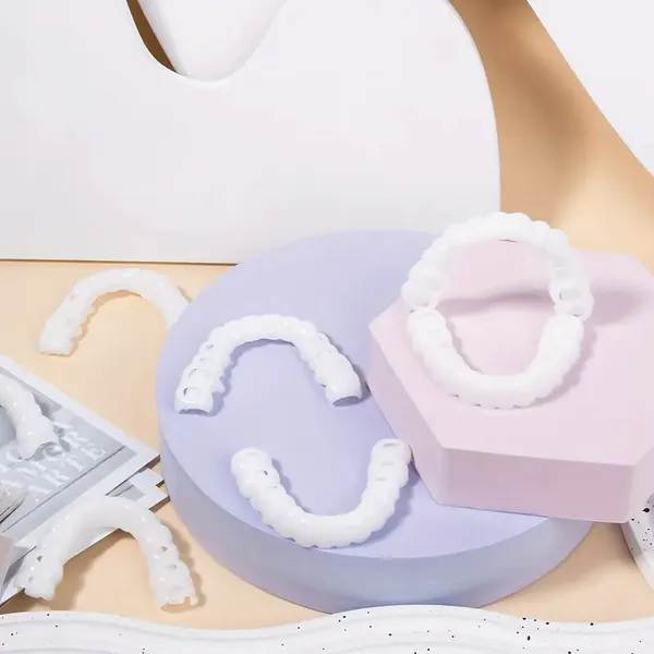 "Embouts buccaux orthodontiques en silicone 2Pac - Aligneurs de dents réglables pour hommes / femmes - Cadeau de Noël"