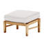 Croquet Outdoor Teak Ottoman with Cushion-1779575670-1779579782-1845098736