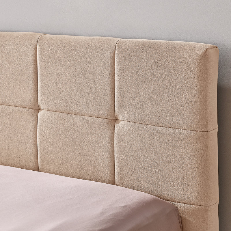 Structure de lit tapissier capitonné, cadre de canapé-lit avec dossier confortable et accoudoirs, pour chambre à coucher, salon, velours