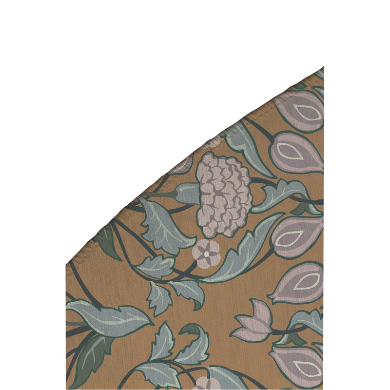 Tapis d'extérieur Piper, Brun, Rond 5 pi