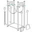 Antunez 35.8cm W Metal Log Rack