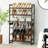 6 Tier Metal Shoe Rack, with Adjustable Flat or Angled Shelves, Set of 2, 3-Tier Stackable Shelf-1466676723