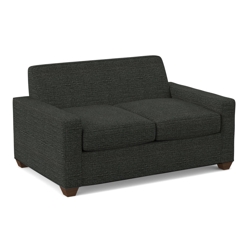 Avery 72" Square Arm Sofa, Montana Walnut, Antic Pepper