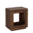 Wood Sofa Table,Square End Table,Rustic Side Table