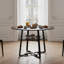 Round Metal Base Dining Table-611522146-611522173