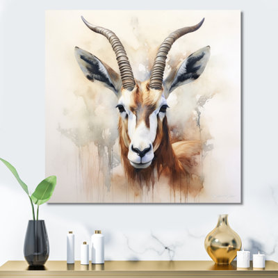 «Graceful Antelope VII» sur toile