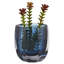 Azure Glass Table Vase-1748595689