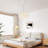 4-light Modern Glass Bubble Chandelier, 24"d-1765888437