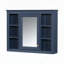 Armoire de salle de bain murale polyvalente avec plusieurs tablettes et un design élégant-1697380007