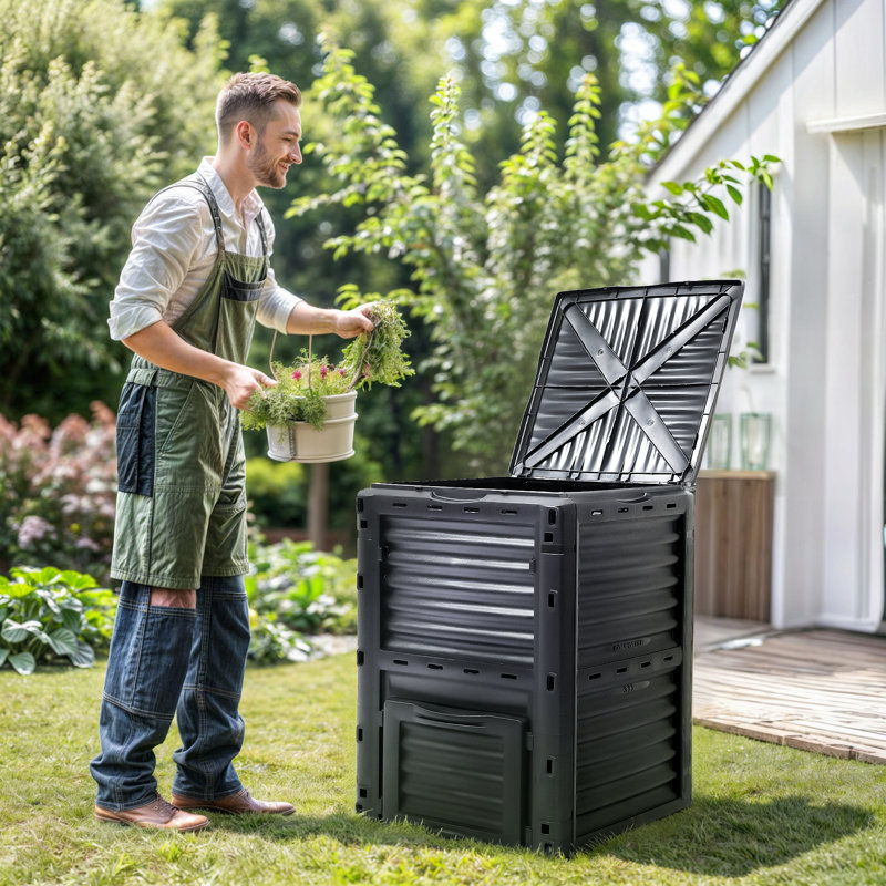 Resin Recycling Bin - 80 Gallons