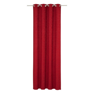 Siglerville Eyelet Curtain Single Panel, opaque