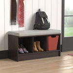 ClosetMaid Cubeicals 3-Cube Shoe Storage Bench