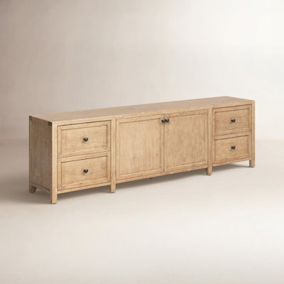 Hynes 92" Pine TV Stand