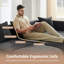  Canapé modulaire rembourré 109,8 po Boucle-1953715193