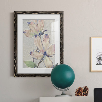 Blossom Study I Premium encadré mat - prêt à être suspendu