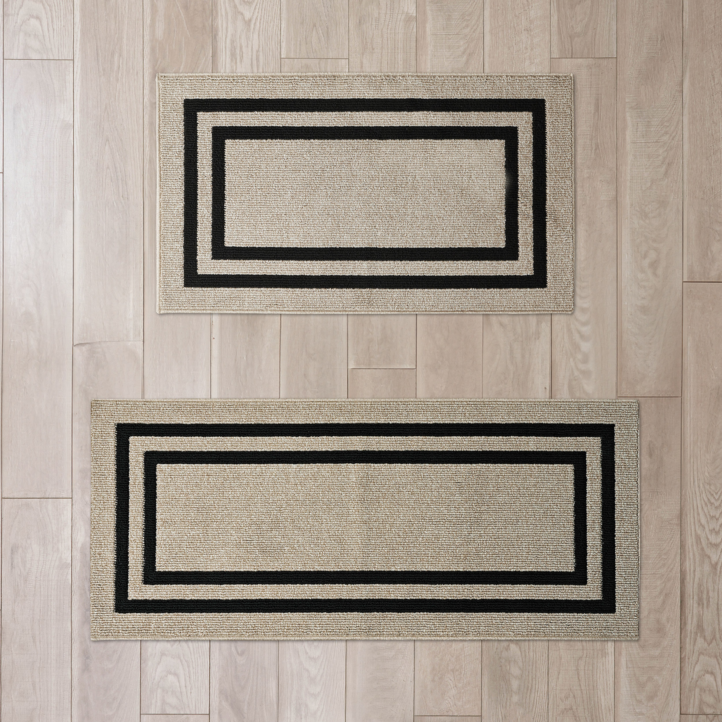 Double Rugs Nautica Double Line Machine Washable All Loop Tufted Rugs & Reviews ...