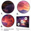 «Pink Moon Sunrise Space Landscape I», art mural abstrait-1055252333-1055252324