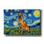« La Nuit étoilée du Malinois belge » de Rich Monet, tableau sur toile, 66 x 46 cm-1268995670