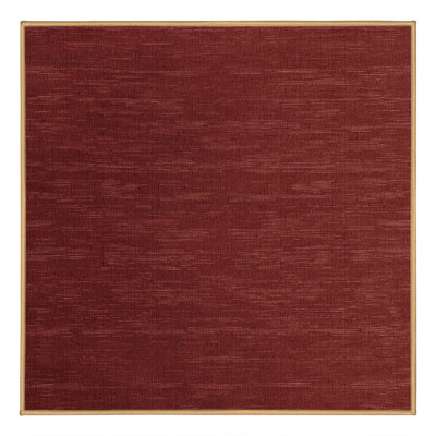 Machine Washable Solid Brown Area Rug