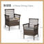 Wicker Patio Dining Chair (Set of 4)