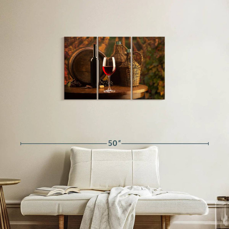Yarlin Vineyard Red Wine Sampling, 20" H x 33" W