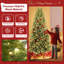 Sapin de Noël artificiel pré-éclairé-503721227