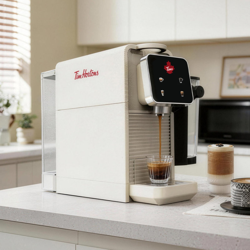 Semi-Automatic Small Home Espresso Capsule Coffee Machine