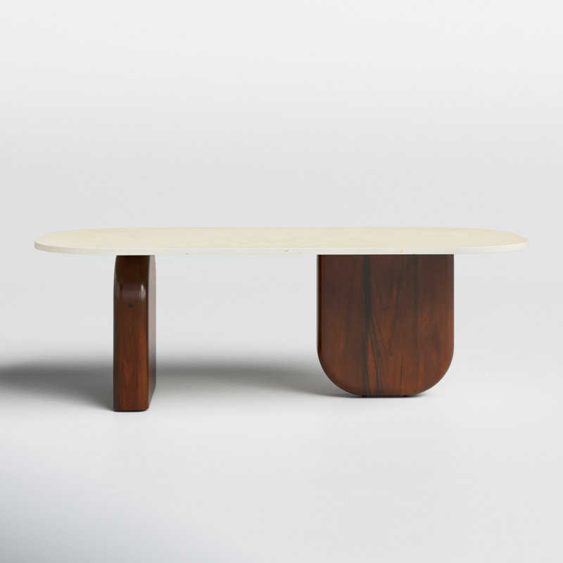 Dujon Marble Top Single Coffee Table