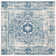 Annette Oriental Area Rug in Blue/Ivory