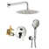 Pressure-balanced Shower Faucet With Rough-in Valve