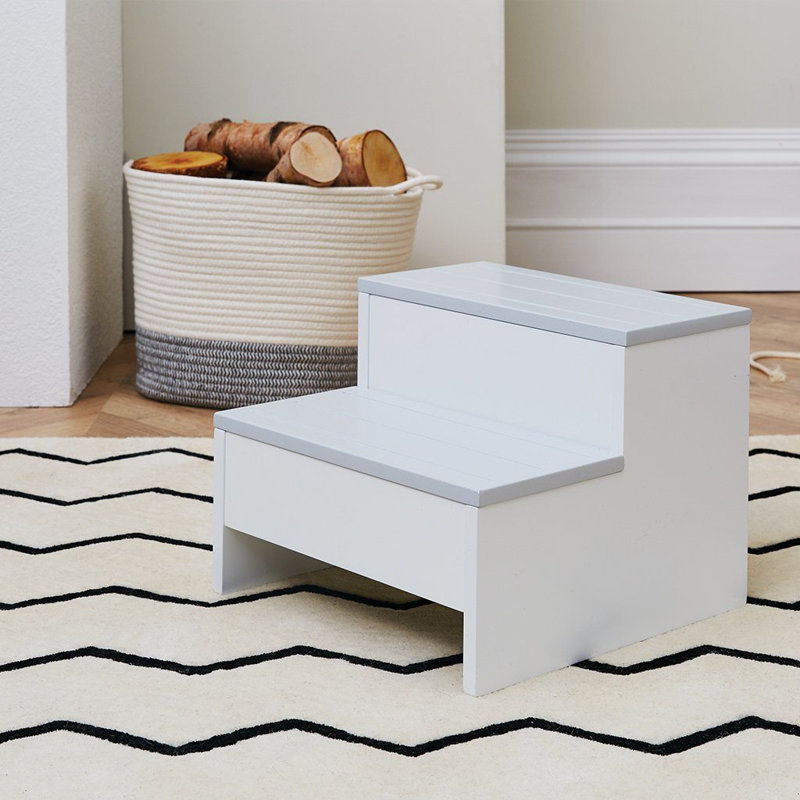 White 2 - Step Stool