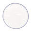Canvas Home Abbesses Blue Rim 3 Piece Dinnerware Set, Service For 1