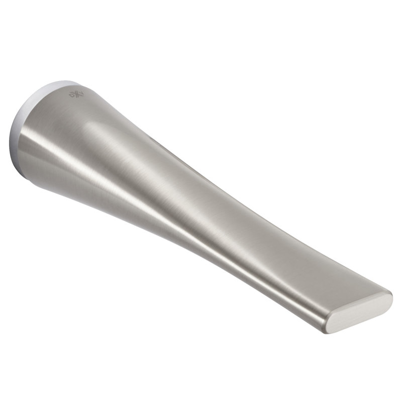 Modulus Monoblock Wall Mounted Tub Spout Trim , Brushed Nickel