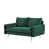 Velours vert sélectionné