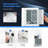Costway 8000 BTU Portable Air Conditioner with