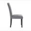 Chaises de salle à manger gris Marcia (ensemble de 2)