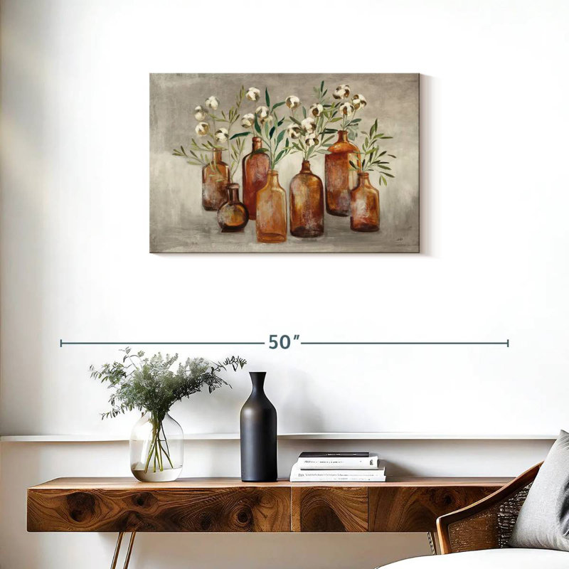 Coton Harnek nature morte gris, H 20 po x l 30 po