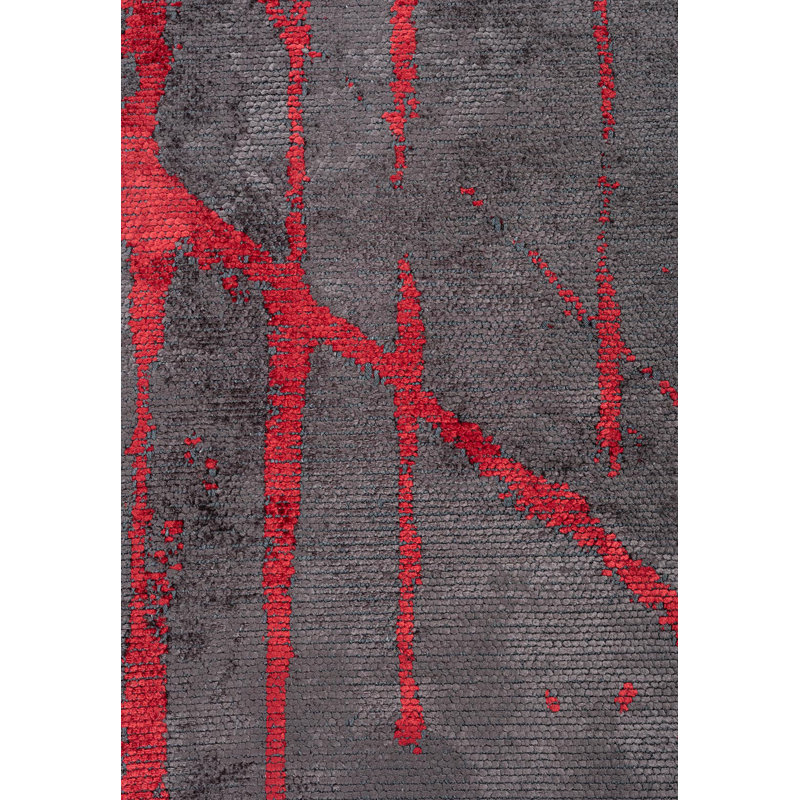Rapture Abstract Area Rug, Rectangle 6'7" x 8'3"