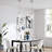 1-Light Modern Crystal Single Pendant Light With Adjustable Height-1915699881