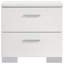 White High Gloss 4-piece Eastern King Bedroom Set-967328401-967328404