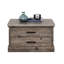 Finition en bois de pin, table basse, plateau brun rustique, tiroir de rangement, rangement ouvert, tablette réglable, installation rapide, table de salon avec aspect brun et plateau de table spacieux pour une utilisation régulière.