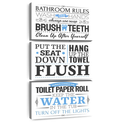 Plaque murale pour salle de bain