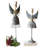 The Holiday Aisle® Set Of 2 Metal Angels Playing Musical Instruments