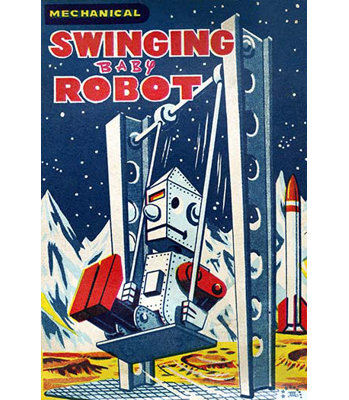 " Swinging Baby Robot "