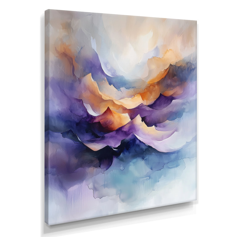 Nyko - reproductions d'art mural abstraites, H 40 po x l 30 po, Toile tendue, Ne s’applique pas
