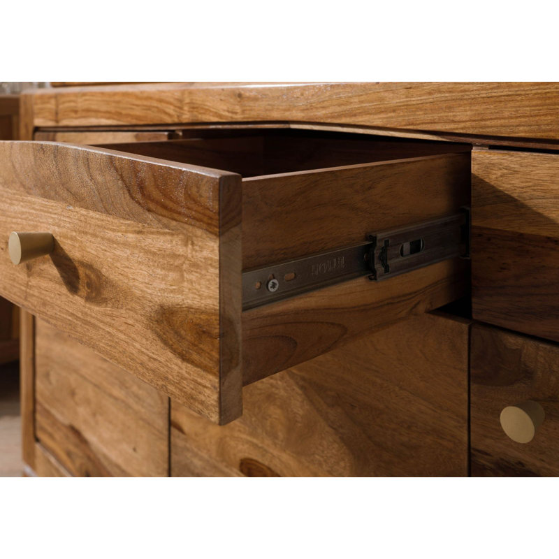 Ancona Display Cabinet, Brown Lacquered