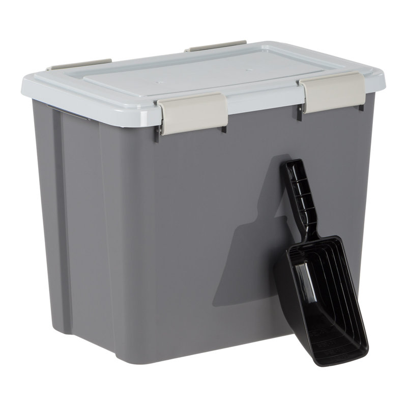 IRIS 30 lb Boîte hermétique pour animaux de compagnie