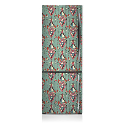 Abstract Non-Wall Damaging Door Decal