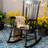 Outdoor Rocking Solid Wood Chair (Set of 2)