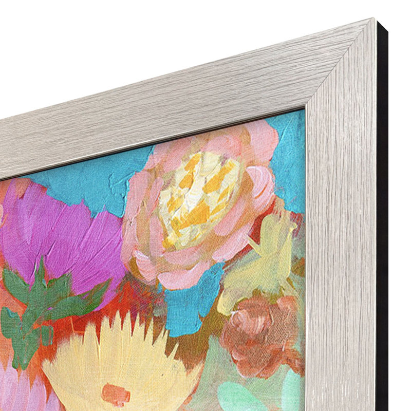 Art floral encadré sans verre II